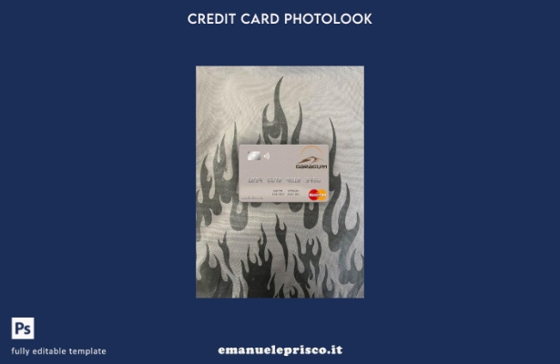 modello frontale photolook mastercard Turkmenistan Garagum IJSB in stile verific